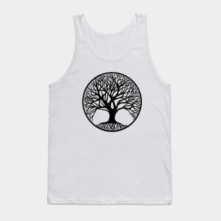 Outline Tree Of Life Tank Top